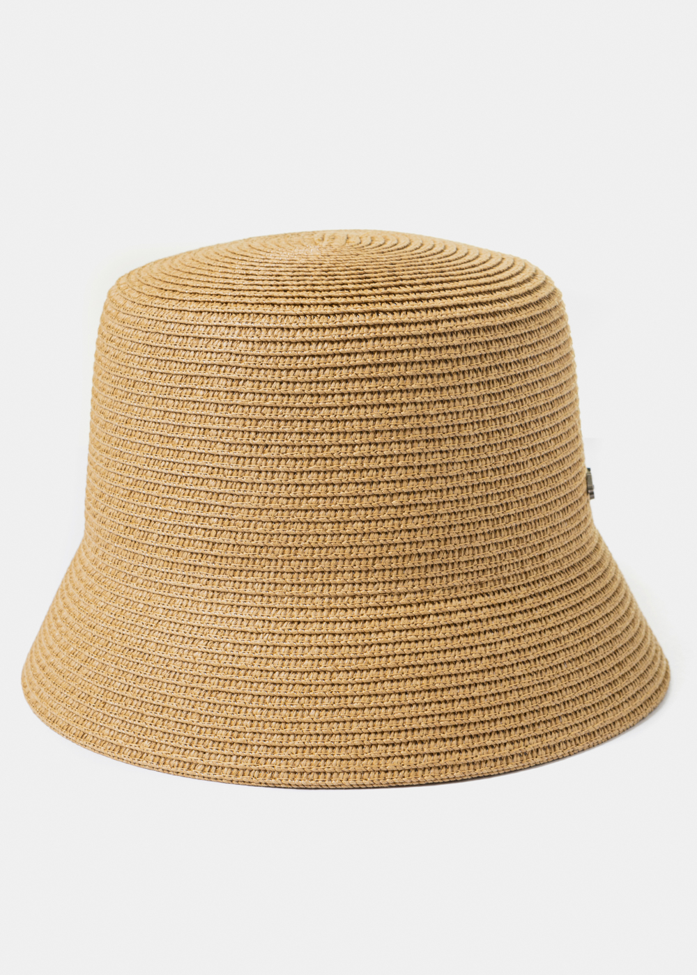 Brown Bucket Style Hat